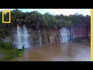 Video: This Empty Quarry Transformed Into a Waterfall-Filled Lake | National Geographic